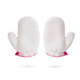 1 Pairs Bamboo Fiber Dishwashing Gloves Combine Dishwashing Gloves And Dish Cloth