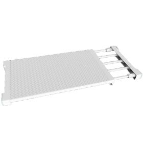 Adjustable Closet Shelf Storage Rack, Cabinet Storage Rack Partition Layered Partition for Wardrobe Cabinet Kitchen Bathroom Bookcase Shoe Cabine (Sizes: Length 19.68"-31.49"(50-80cm) Width 9.45"(24cm))